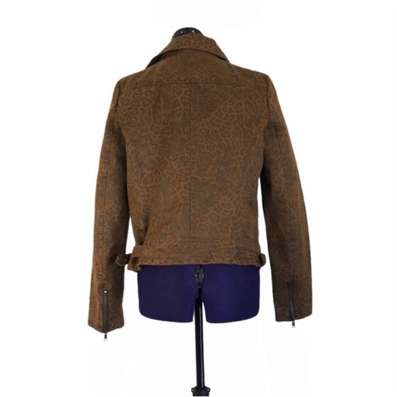 Kut from the Kloth Brown Leopard Print Jacket - Picture 3 of 16